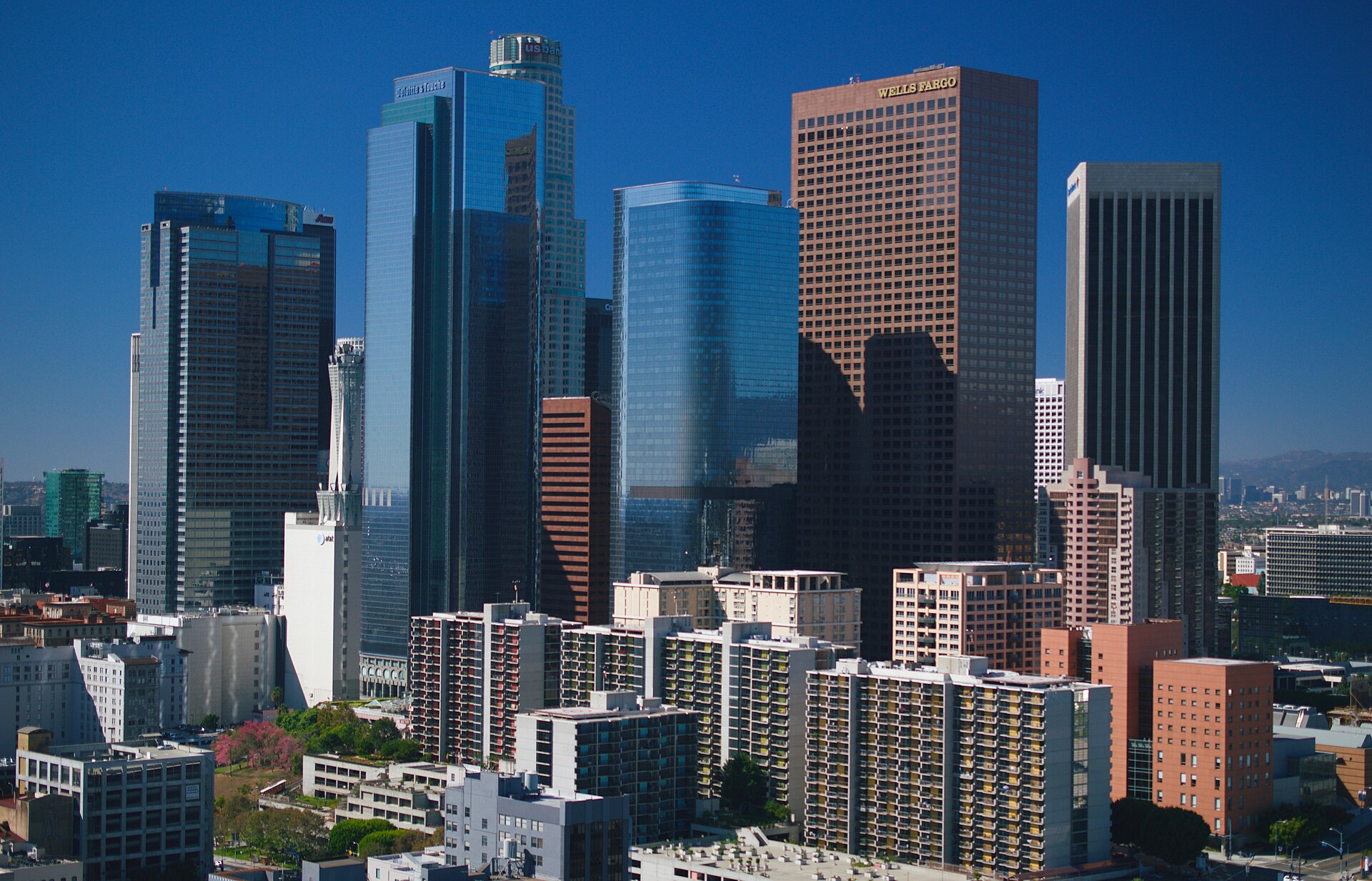 Representative view of Downtown Los Angeles, Los Angeles