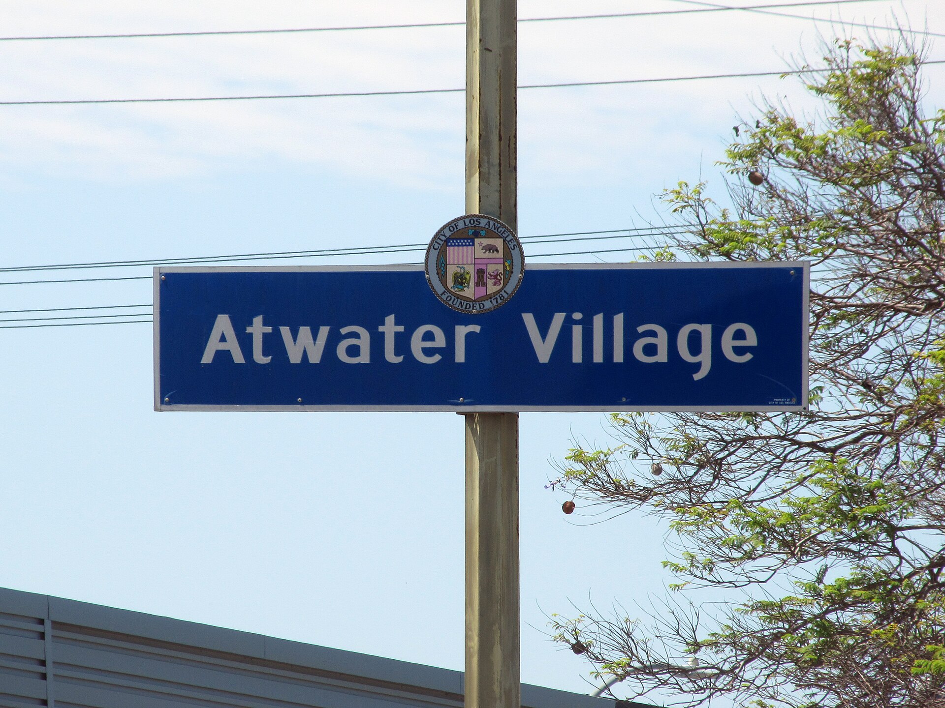 Representative view of Atwater Village, Los Angeles